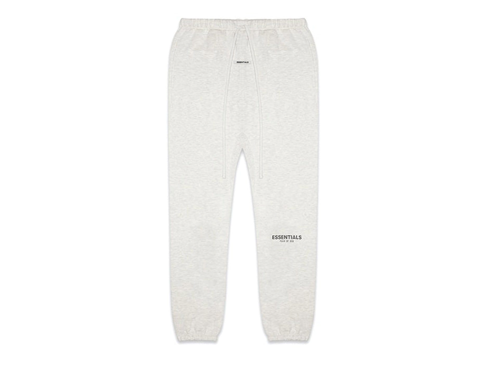 Double Boxed hoodie 199.99 FEAR OF GOD ESSENTIALS SWEATPANTS LIGHT HEATHER OATMEAL GREY Double Boxed