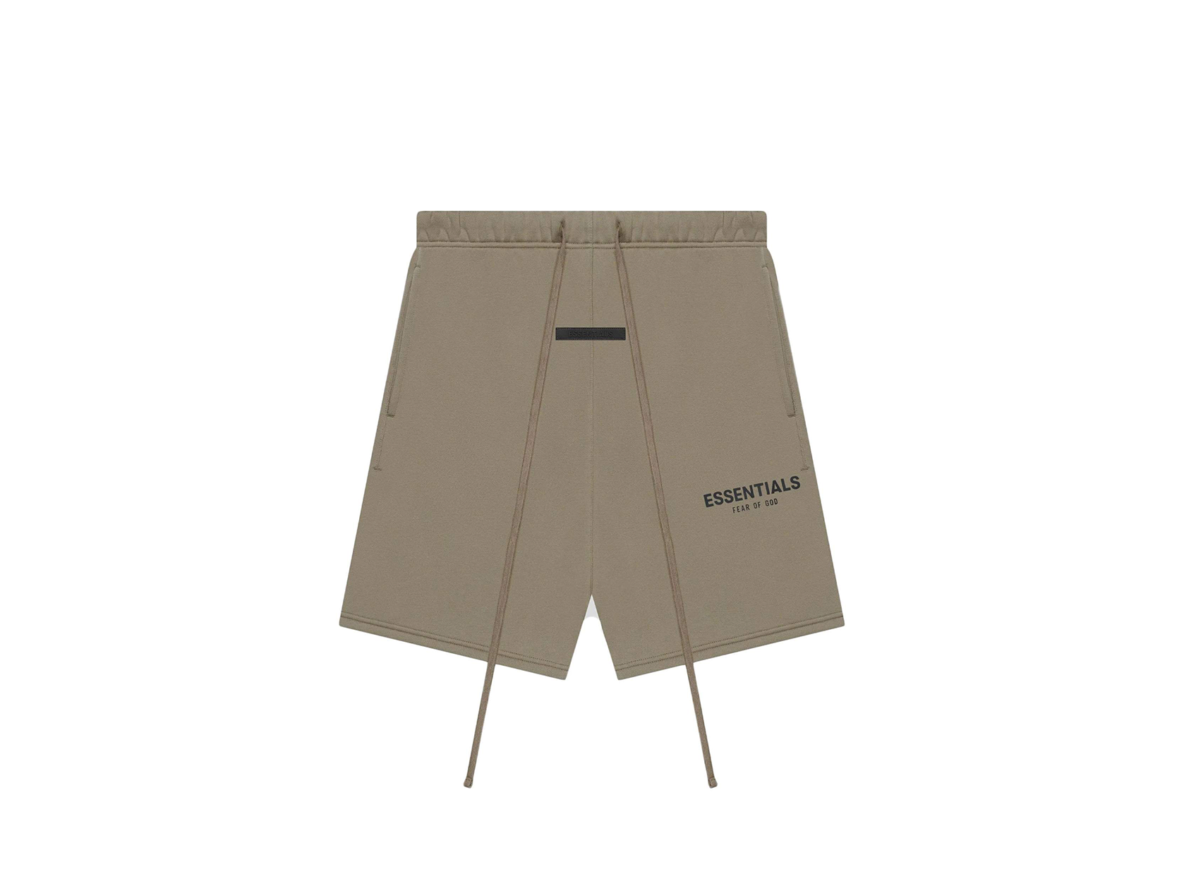 Double Boxed hoodie 199.99 FEAR OF GOD ESSENTIALS SS21 SHORTS TAUPE Double Boxed