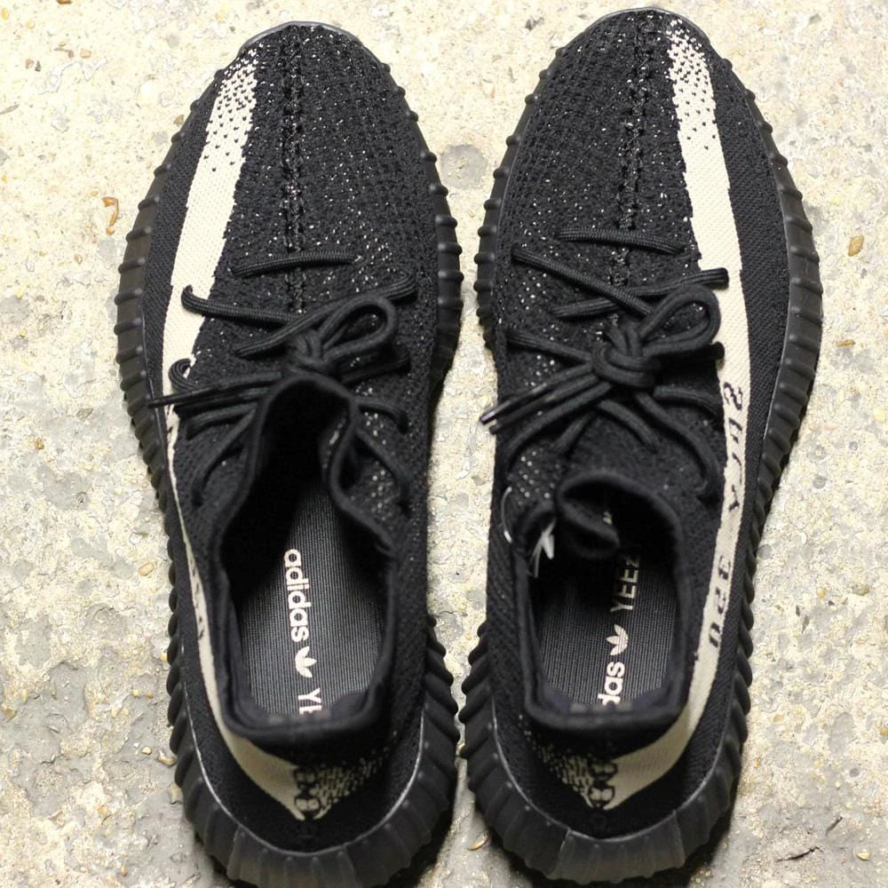 adidas Yeezy Boost 350 V2 Core Black White Oreo Double Boxed