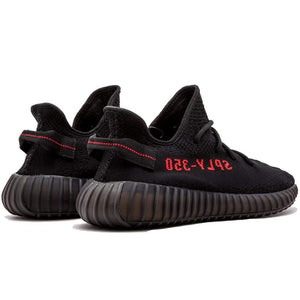 adidas Yeezy Boost 350 V2 Core Black Red Bred Double Boxed