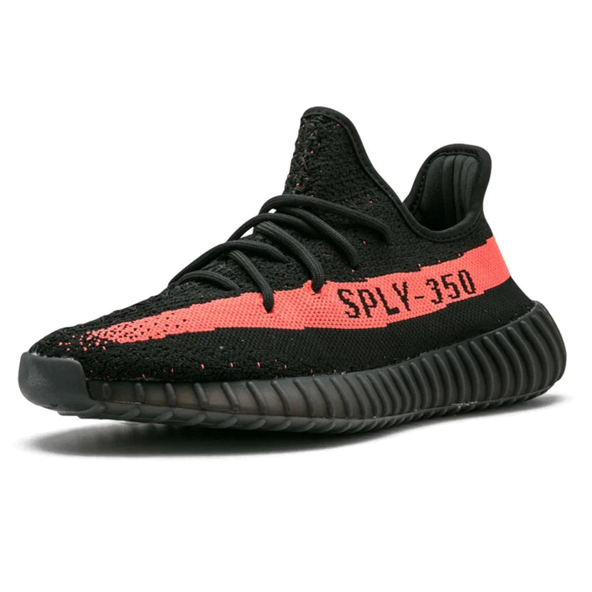 Double Boxed  399.99 adidas Yeezy Boost 350 V2 Core Black Red Stripe Double Boxed