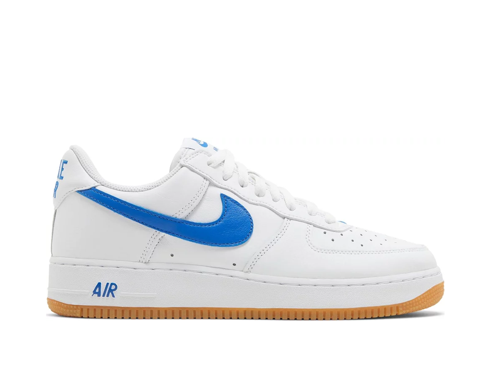 Solid blue 2025 air force ones