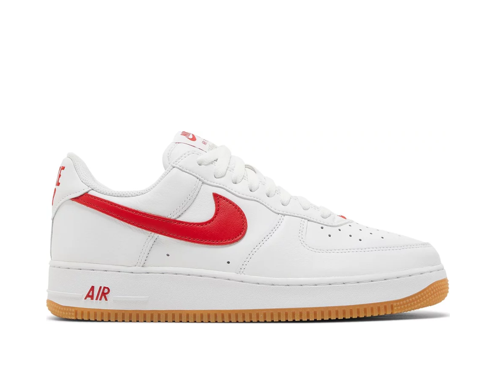 Nike air force 1 low sales all red