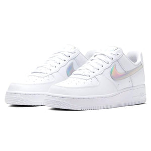 Double Boxed  299.99 Nike Air Force 1 Iridescent White (W) Double Boxed