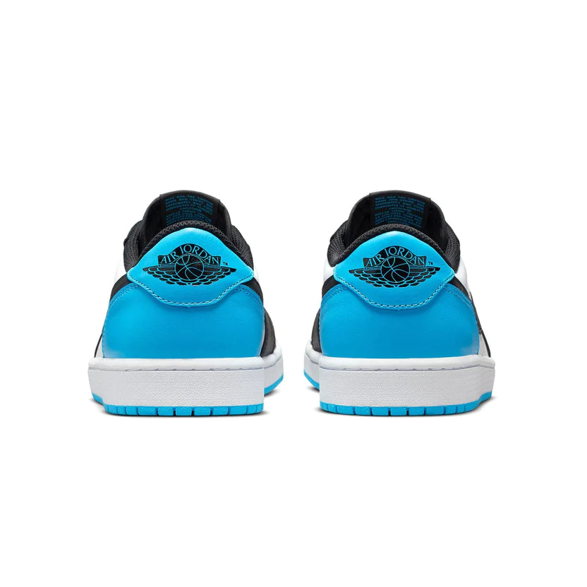 Nike Air Jordan 1 Retro Low OG UNC Black Dark Powder Blue Double Boxed