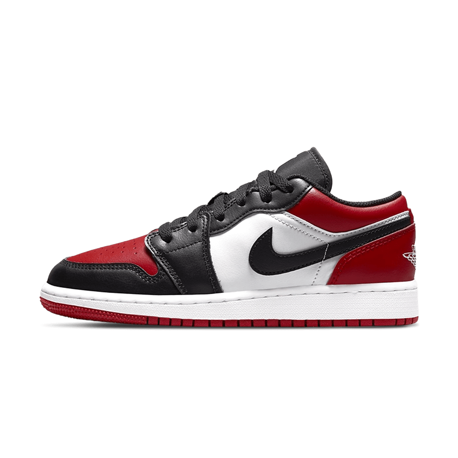 Double Boxed  149.99 Nike Air Jordan 1 Low Bred Toe Double Boxed