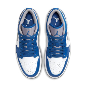 Double Boxed  129.99 Nike Air Jordan 1 Low True Blue Cement Double Boxed