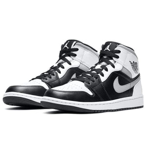 Double Boxed  299.99 Nike Air Jordan 1 Mid White Grey Shadow Double Boxed