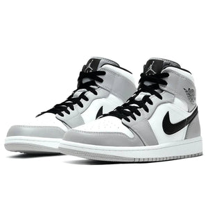 Double Boxed  249.99 Nike Air Jordan 1 Mid Light Smoke Grey 1.0 Double Boxed