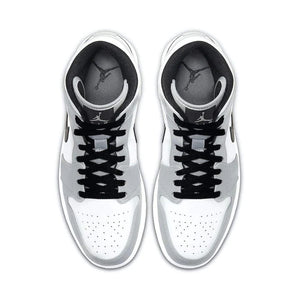 Double Boxed  249.99 Nike Air Jordan 1 Mid Light Smoke Grey 1.0 Double Boxed