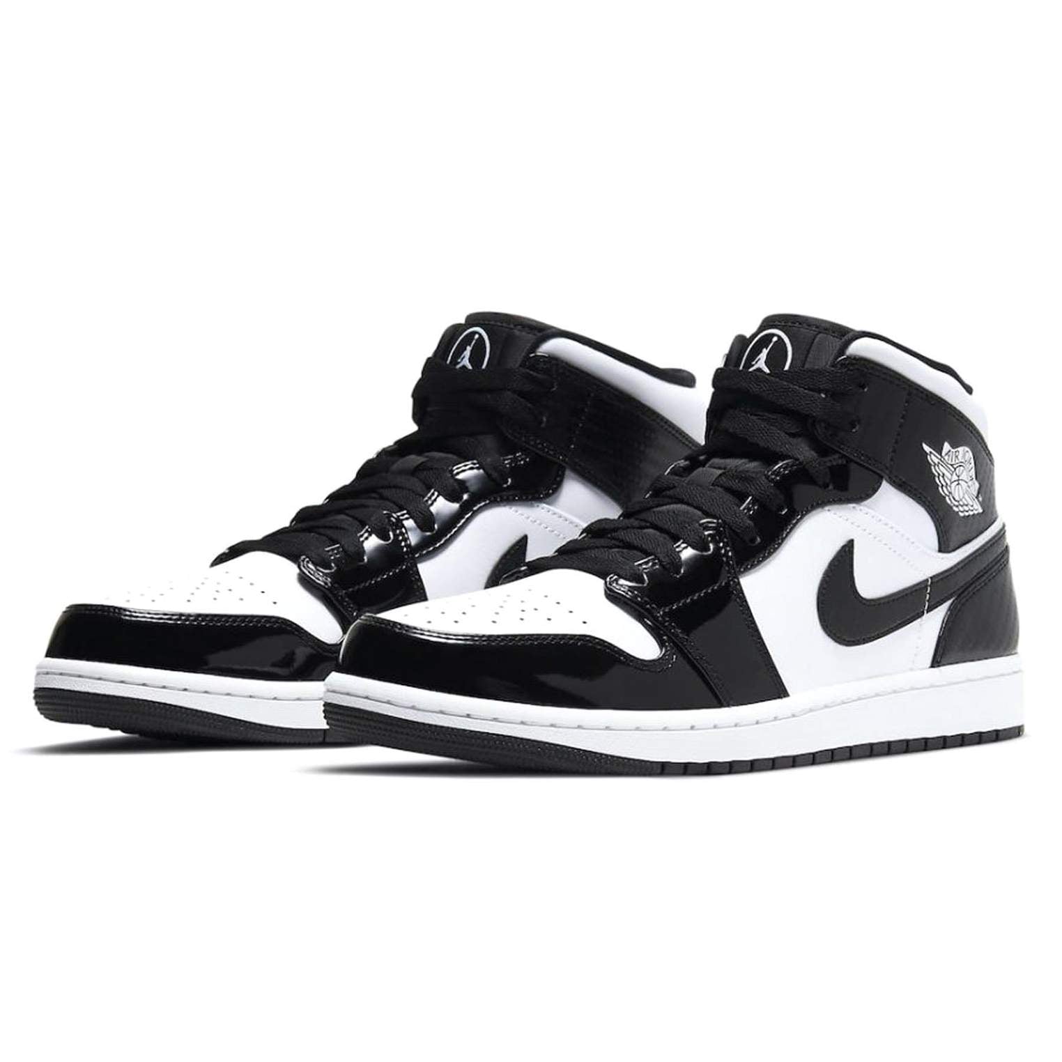 Nike Air Jordan 1 Mid Carbon Fibre Black All Star Double Boxed