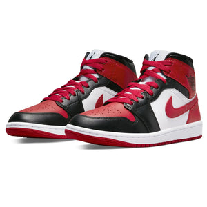 Double Boxed  199.99 Nike Air Jordan 1 Mid Alternate Bred Toe (W) Double Boxed