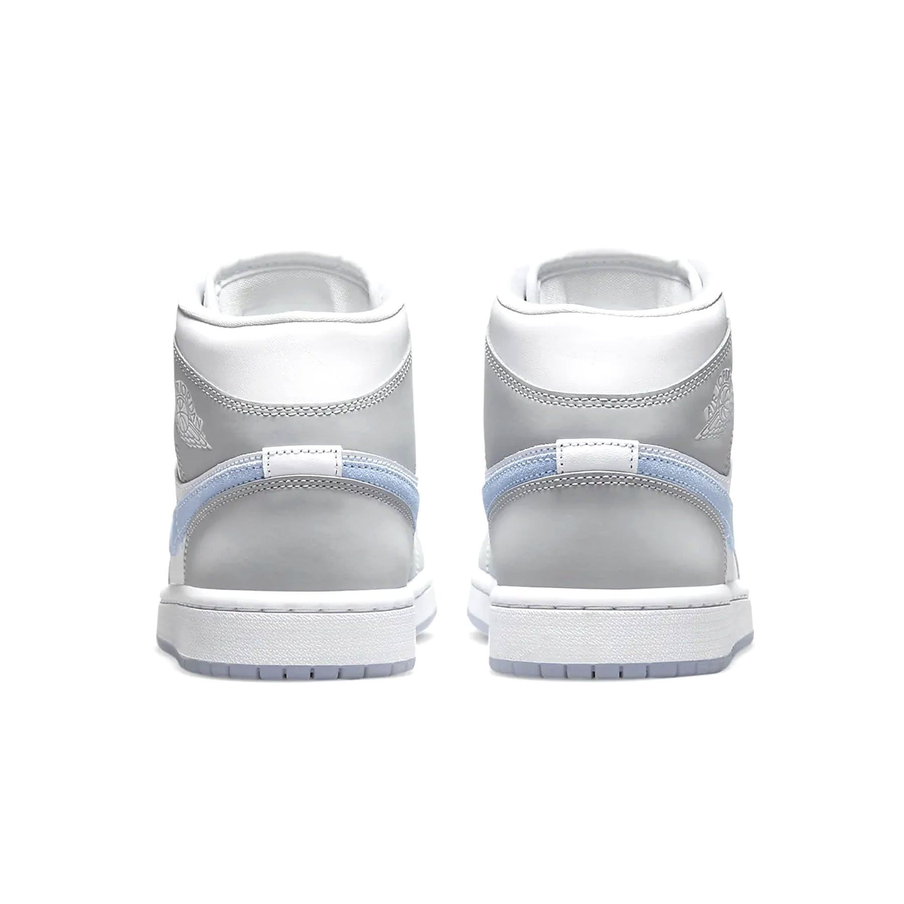Jordans grey and blue online
