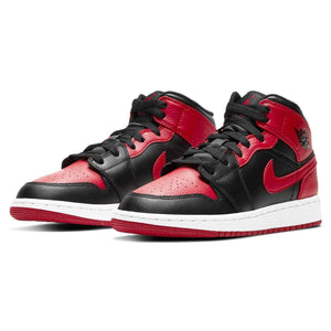 Double Boxed  154.99 Nike Air Jordan 1 Mid Banned Bred 2020 Double Boxed