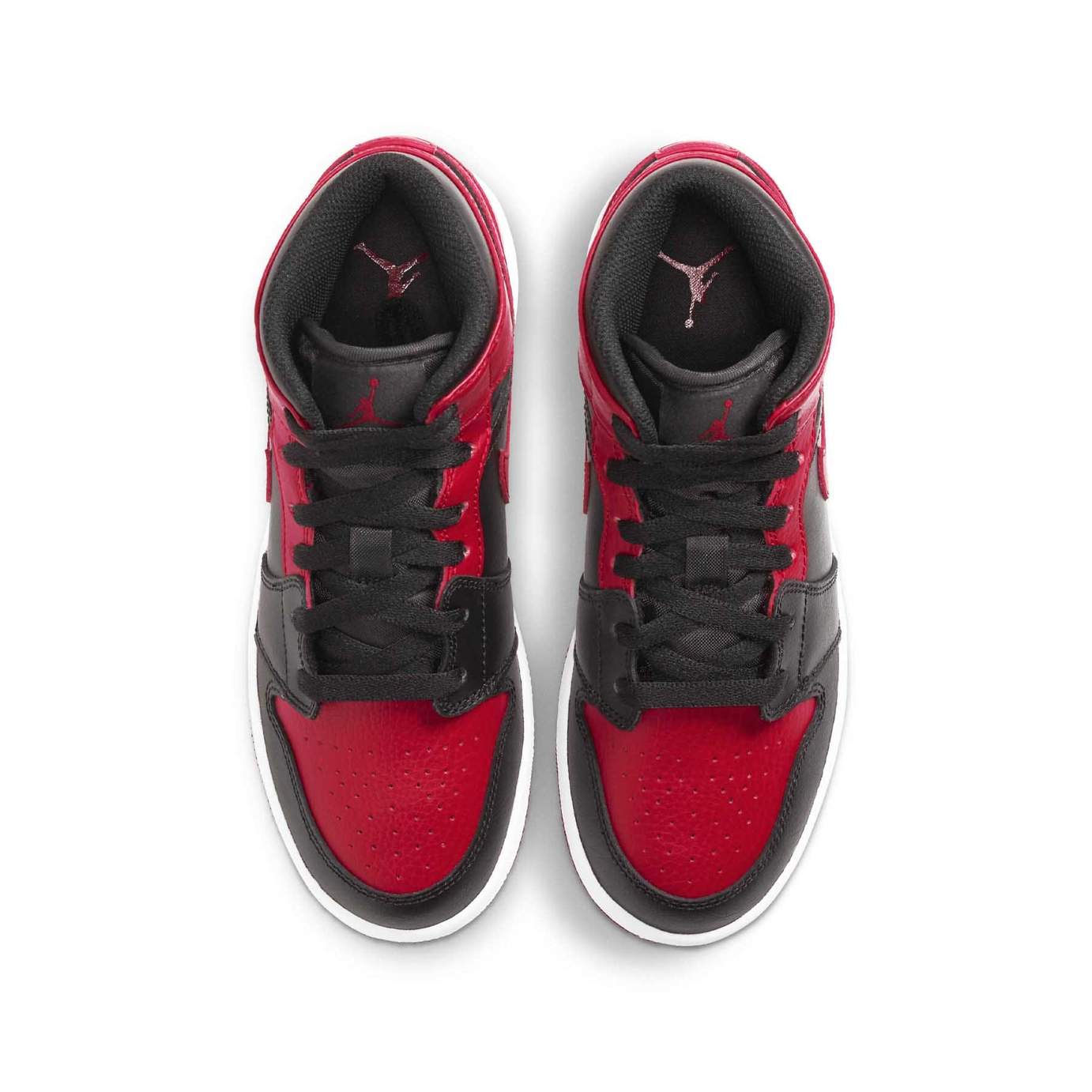 Nike Air Jordan 1 Mid Banned Bred 2020 Double Boxed