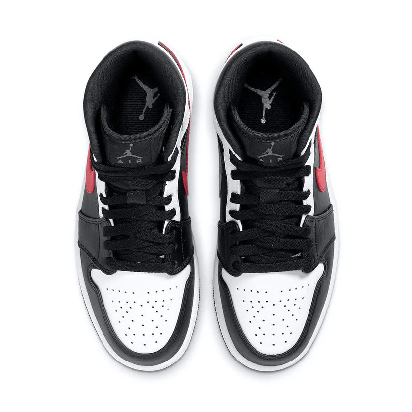 Double Boxed  234.99 Nike Air Jordan 1 Mid Chile White Red Double Boxed