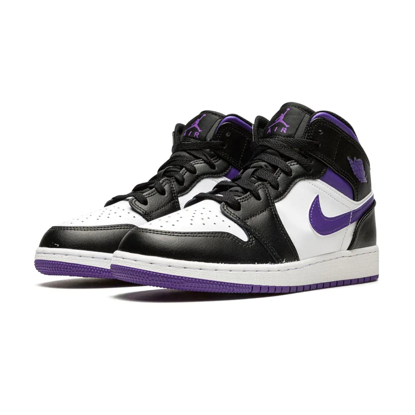 Double Boxed  199.99 Nike Air Jordan 1 Mid Dark Iris Double Boxed