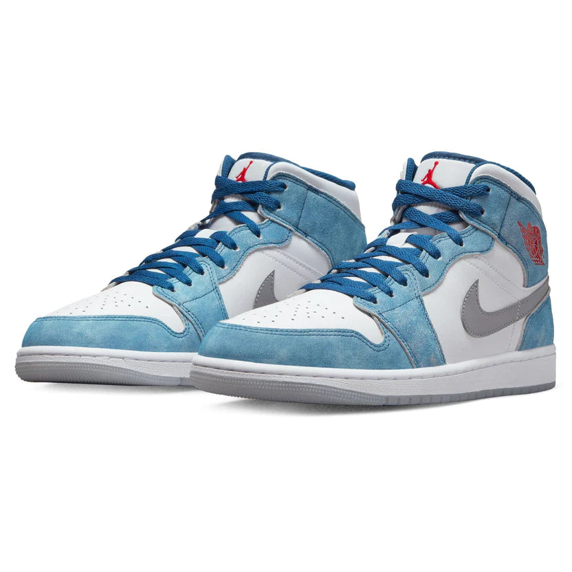 Double Boxed  169.99 Nike Air Jordan 1 Mid SE French Blue Double Boxed