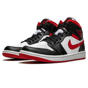 Double Boxed  169.99 Nike Air Jordan 1 Mid Black Gym Red Double Boxed