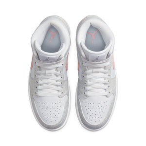 Double Boxed  229.99 Nike Air Jordan 1 Mid White Light Iron Ore (W) Double Boxed