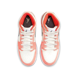Double Boxed  149.99 Nike Air Jordan 1 Mid Orange Suede Double Boxed