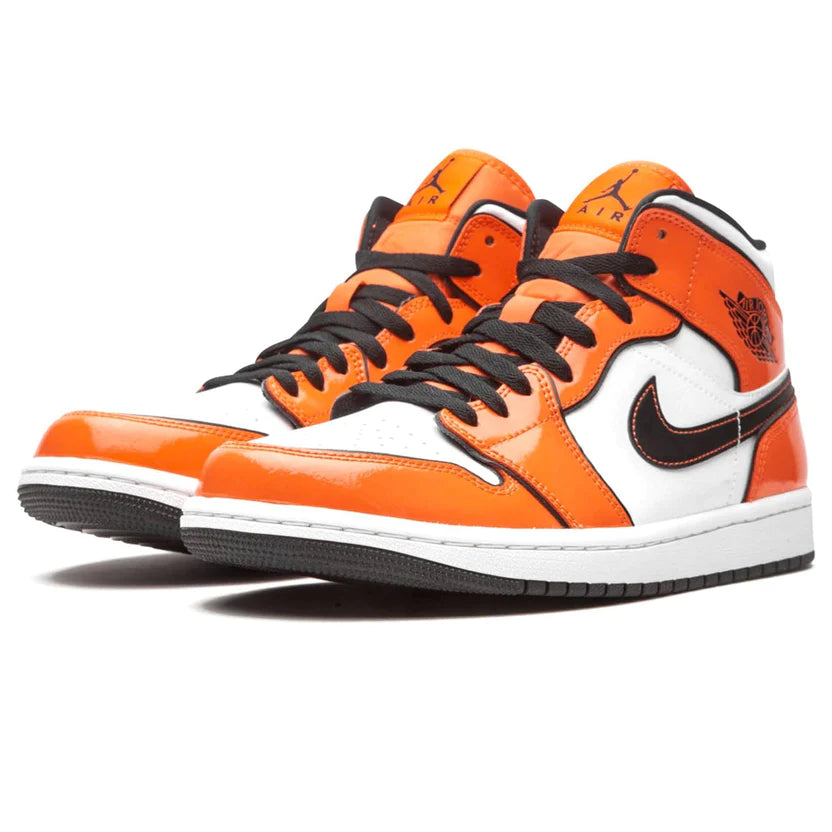 Double Boxed  199.99 Nike Air Jordan 1 Mid Turf Orange Double Boxed