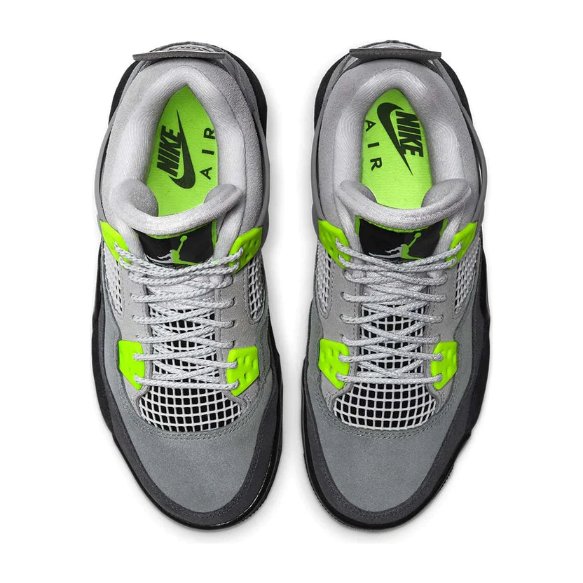 Double Boxed  349.99 Nike Air Jordan 4 Retro SE Neon 95 (GS) Double Boxed