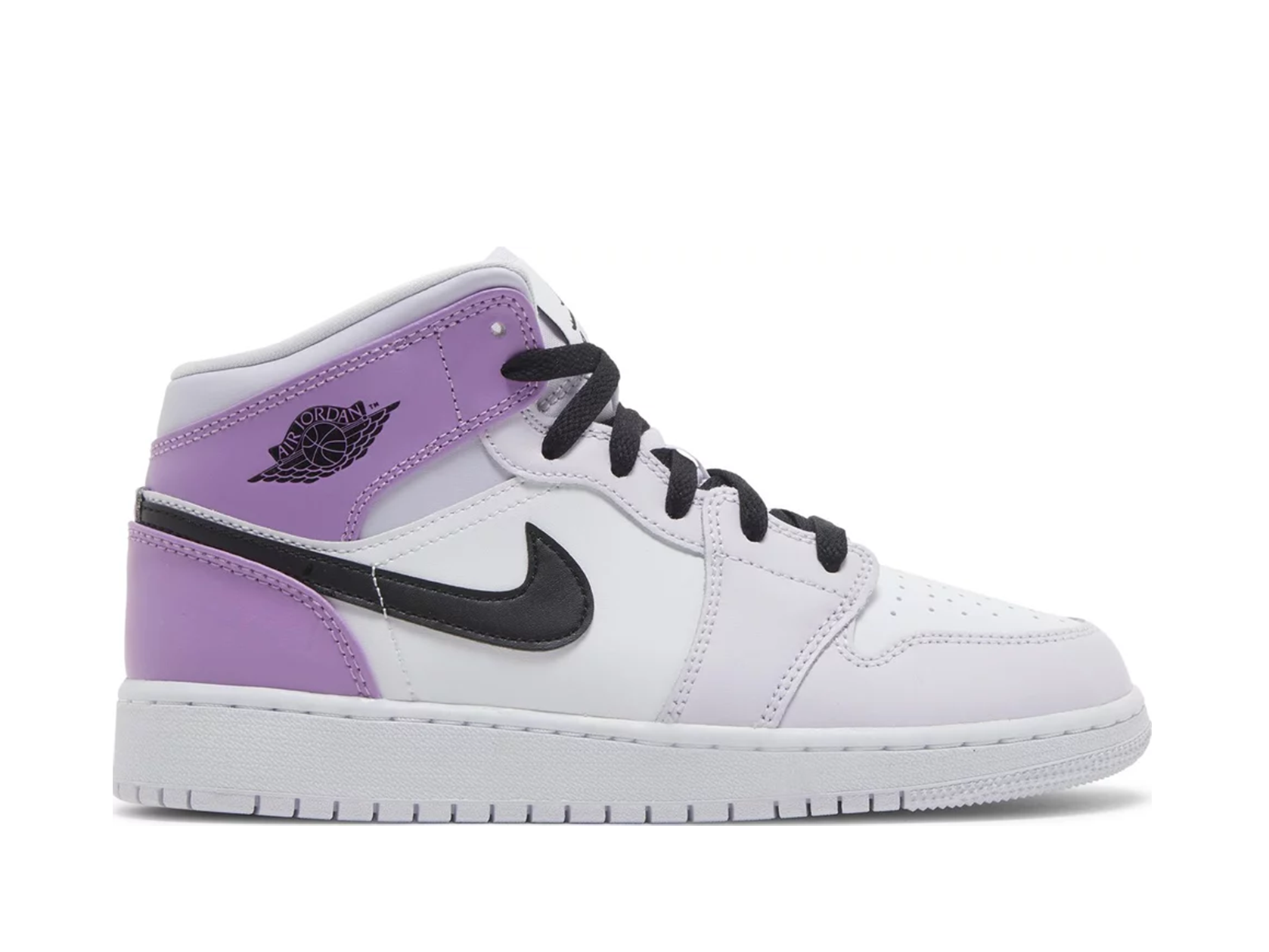 Double Boxed  159.99 Nike Air Jordan 1 Mid Barely Grape Double Boxed