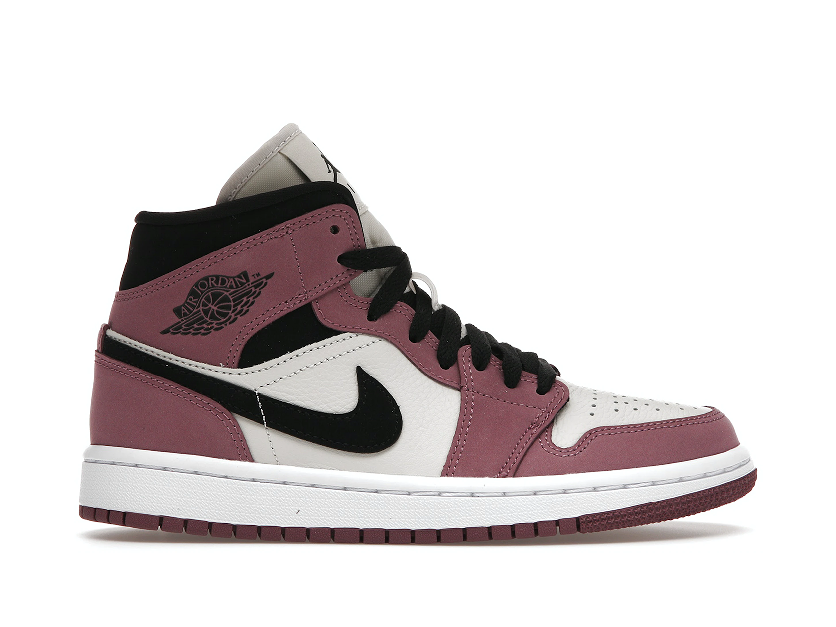 Double Boxed  229.99 Nike Air Jordan 1 Mid Berry Pink (W) Double Boxed