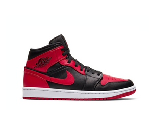 Double Boxed  154.99 Nike Air Jordan 1 Mid Banned Bred 2020 Double Boxed