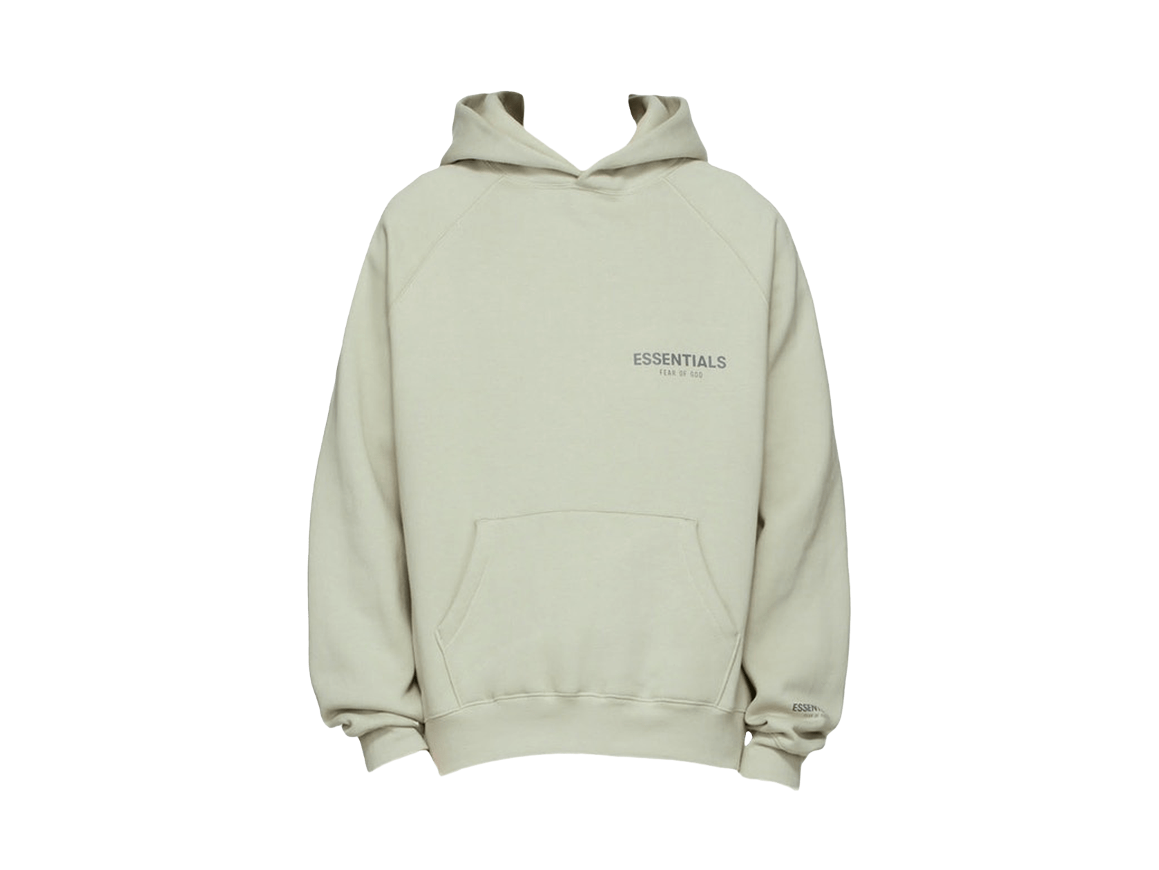Double Boxed hoodie 159.99 FEAR OF GOD ESSENTIALS CORE PULLOVER HOODIE CONCRETE Double Boxed
