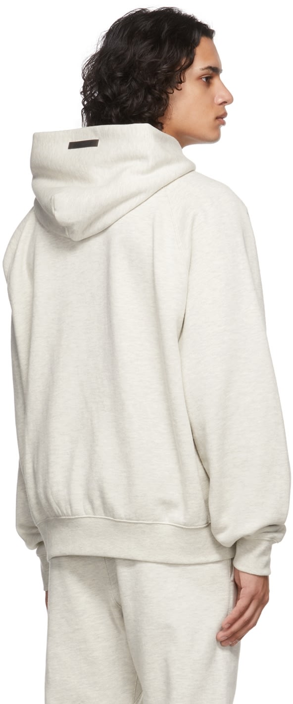 Double Boxed hoodie 159.99 FEAR OF GOD ESSENTIALS CORE PULLOVER HOODIE LIGHT OATMEAL Double Boxed