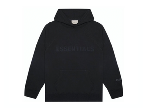 Double Boxed hoodie 299.99 FEAR OF GOD ESSENTIALS SS20 PULLOVER HOODIE BLACK Double Boxed