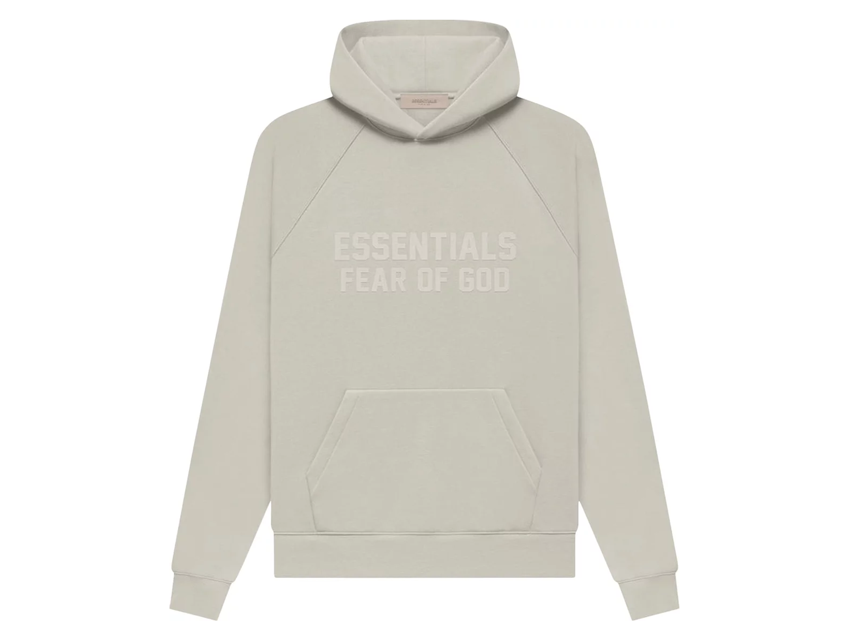 FEAR OF GOD ESSENTIALS SS22 PULLOVER HOODIE SMOKE – Double Boxed