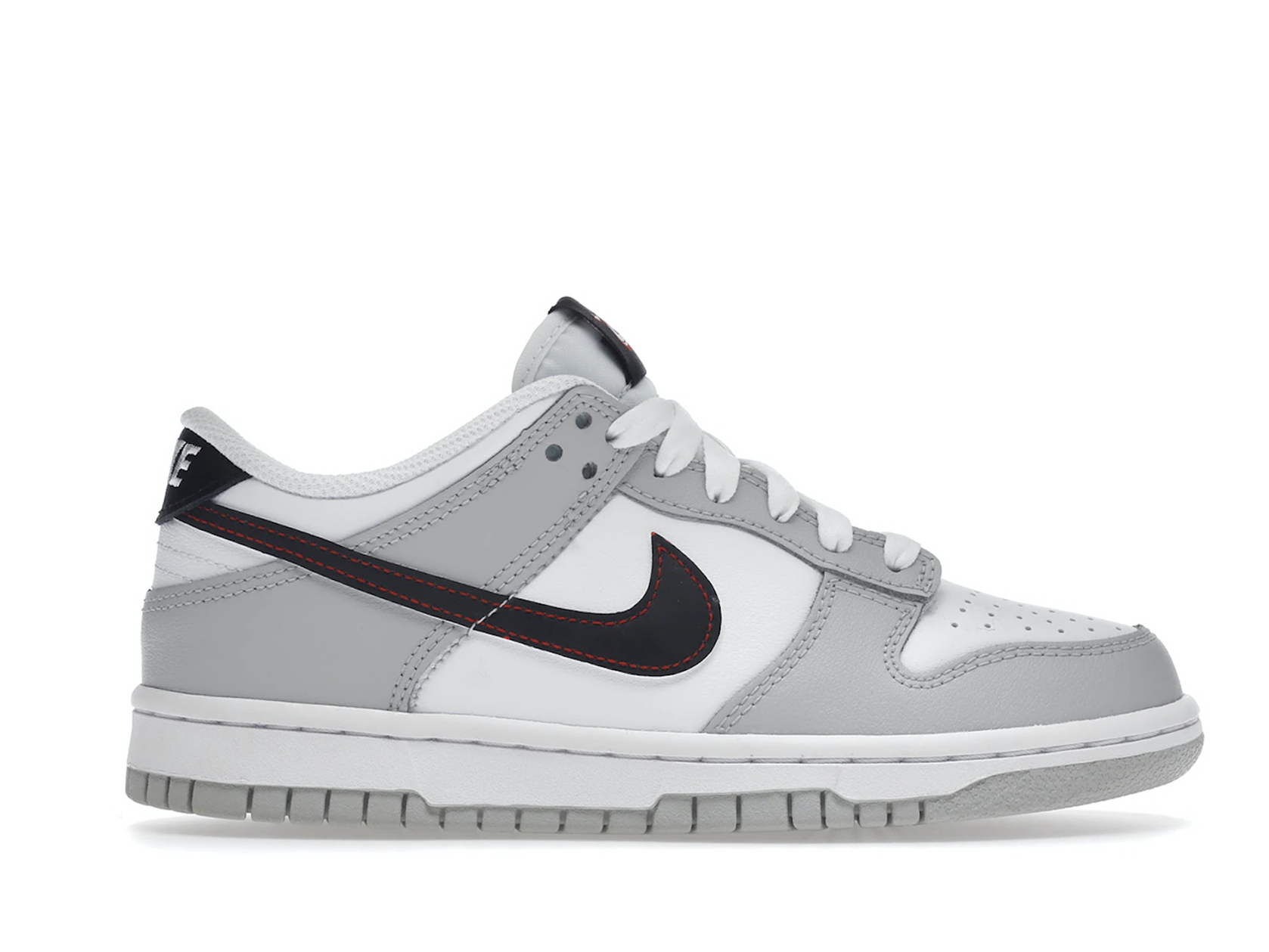 Double Boxed  184.99 Nike Dunk Low SE Lottery Pack Grey FOG Jackpot (GS) Double Boxed