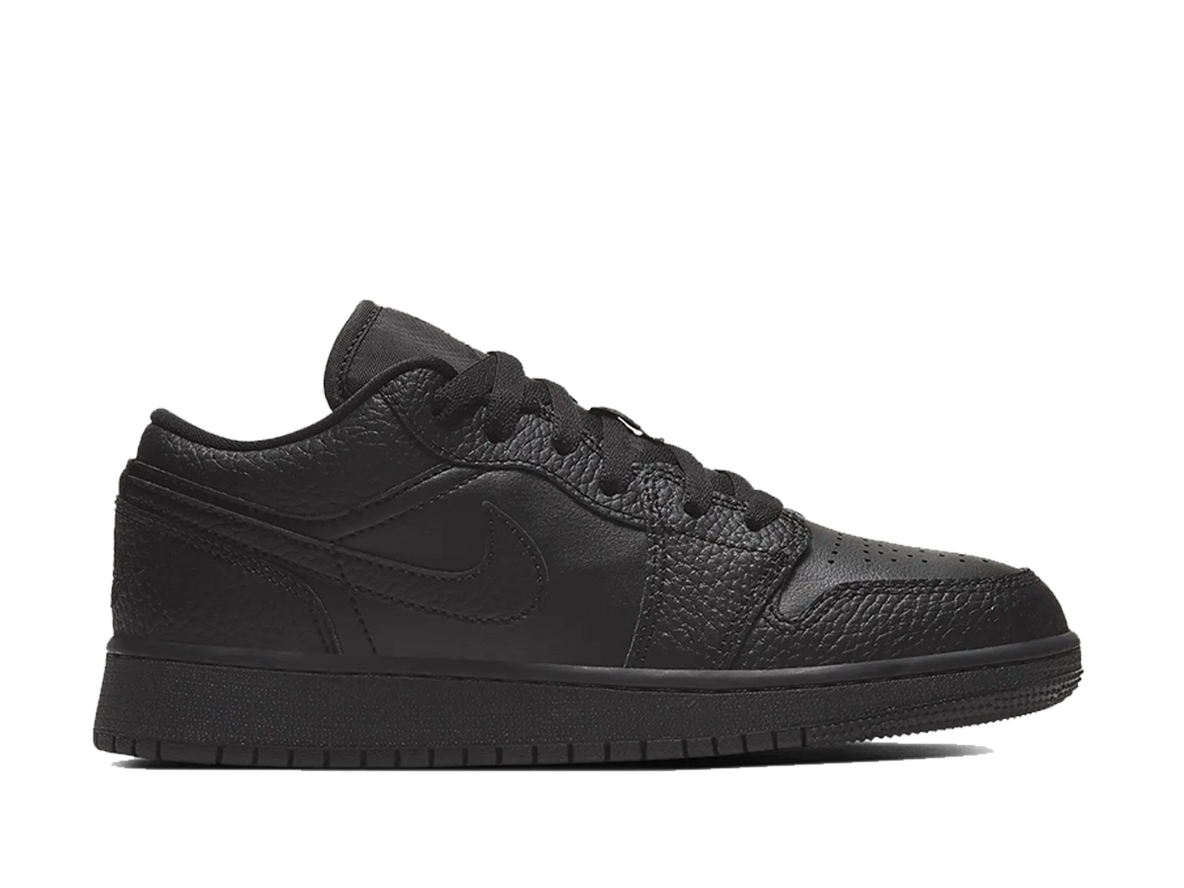 Double Boxed  99.99 Nike Air Jordan 1 Low Triple Black Double Boxed