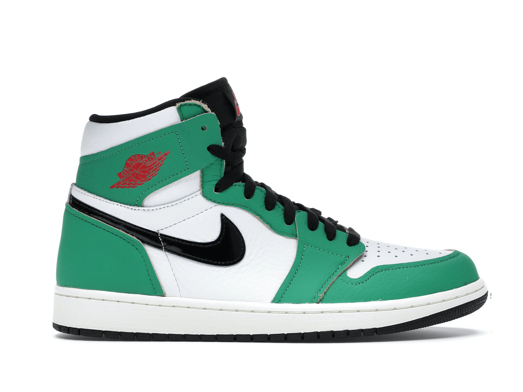 Double Boxed  399.99 Nike Air Jordan 1 High Lucky Green (W) Double Boxed