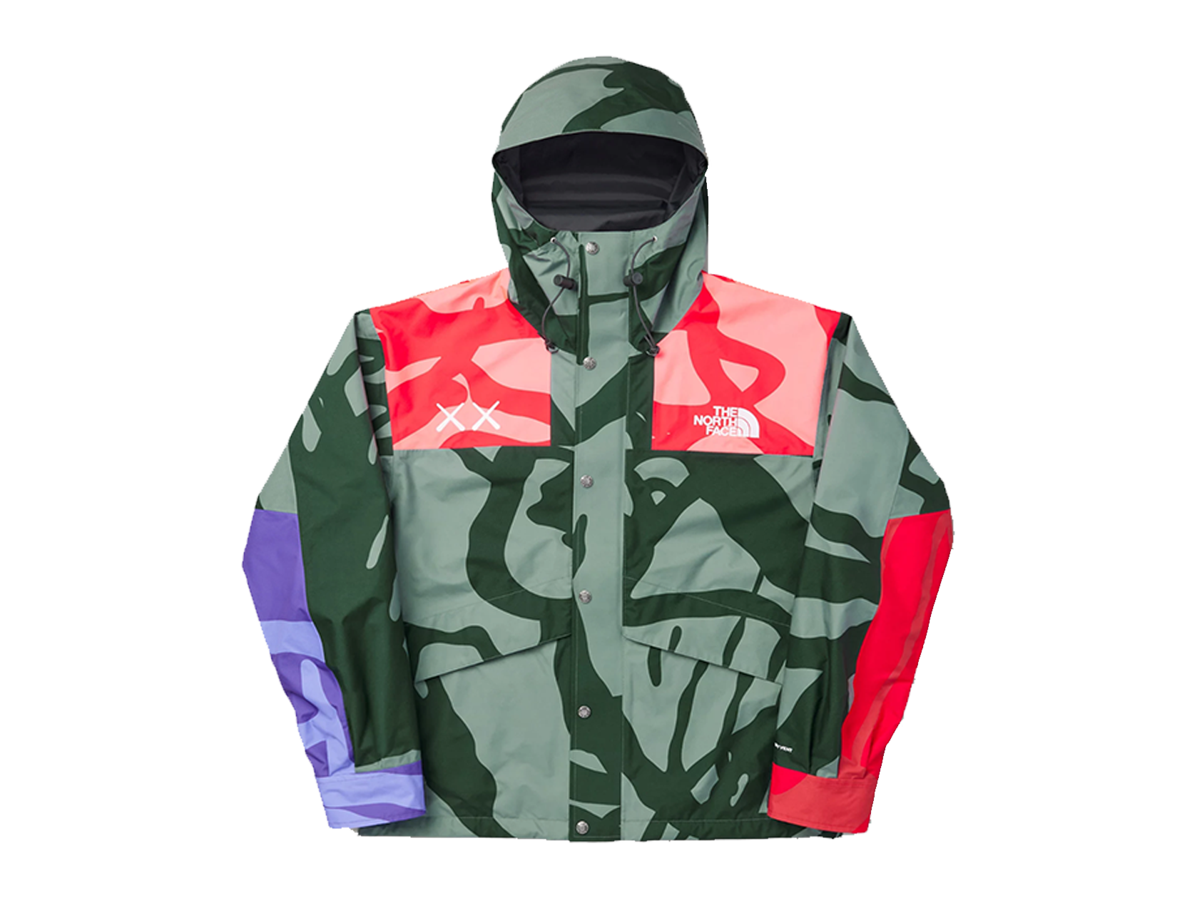 Double Boxed hoodie 429.99 KAWS x The North Face Retro 1986 Mountain Jacket Balsam Green Double Boxed