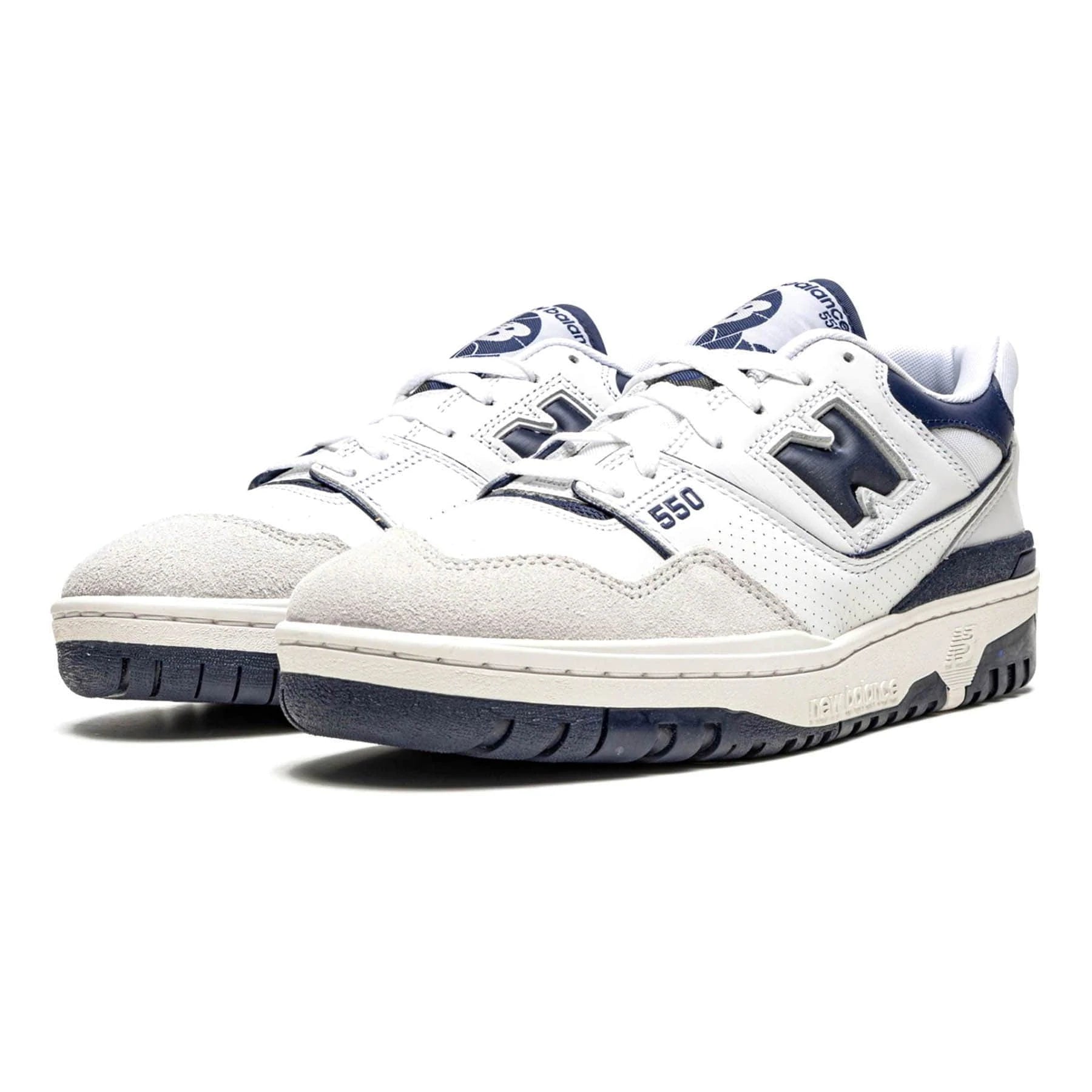 Double Boxed  299.99 New Balance 550 White Navy Double Boxed
