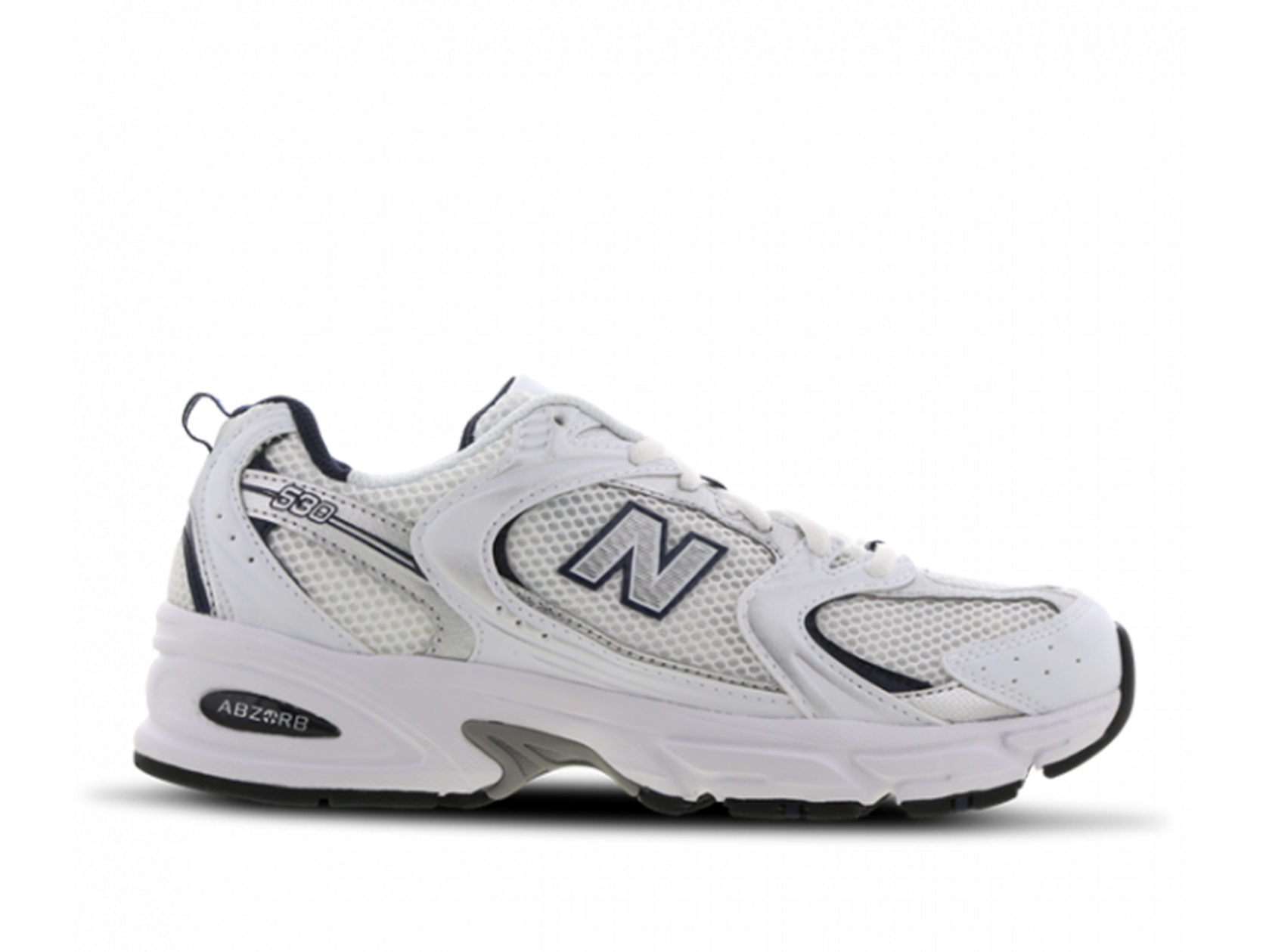 Double Boxed  159.99 New Balance 530 White Silver Navy Double Boxed