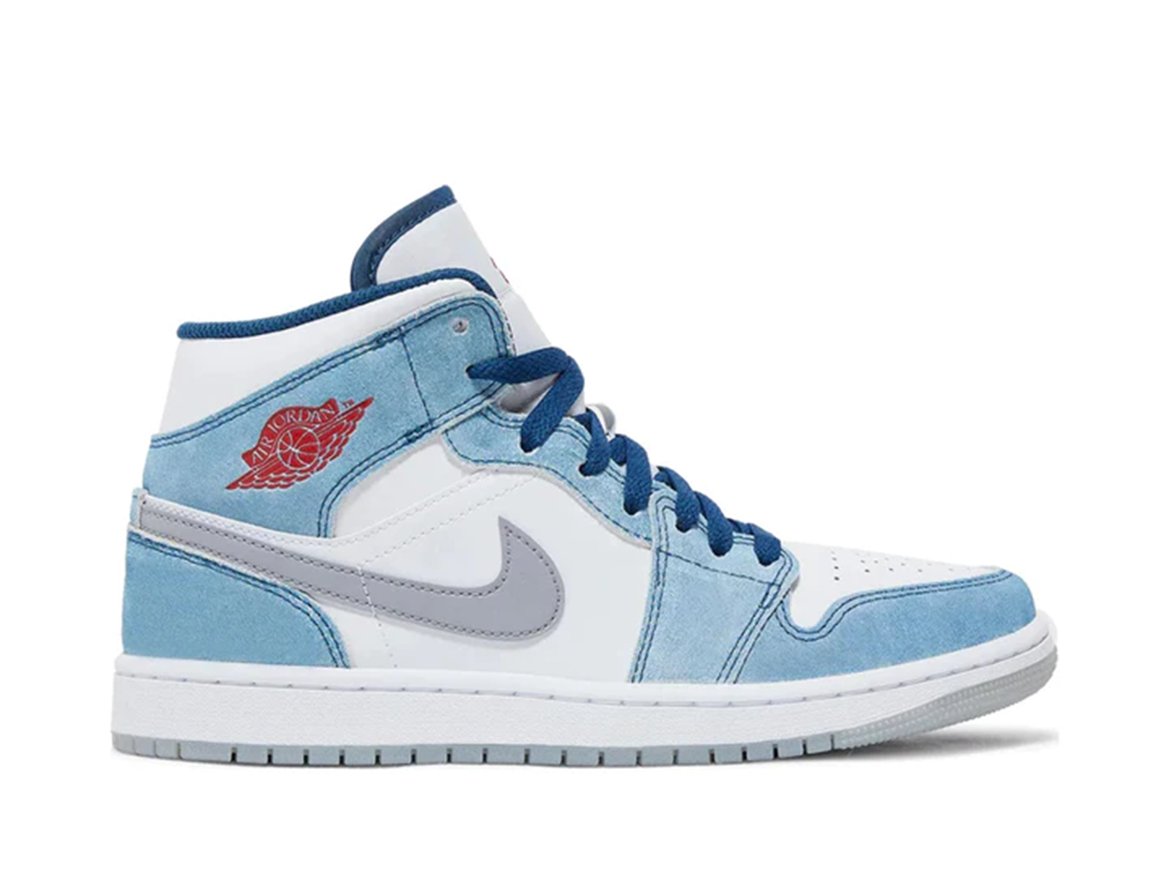 Double Boxed  249.99 Nike Air Jordan 1 Mid SE French Blue Double Boxed