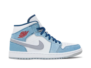 Double Boxed  249.99 Nike Air Jordan 1 Mid SE French Blue Double Boxed