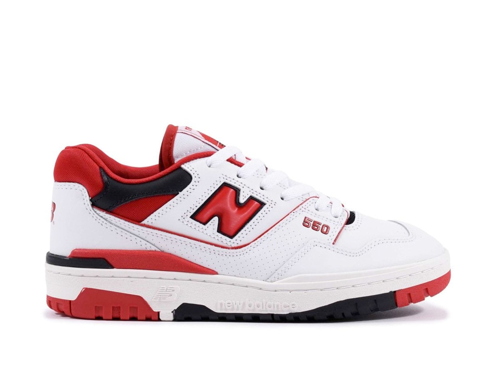 Double Boxed  249.99 New Balance 550 White Team Red Double Boxed