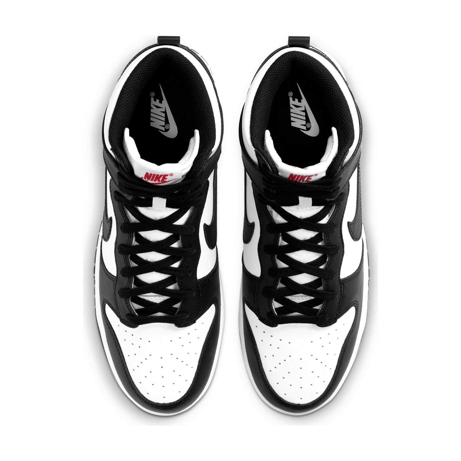Double Boxed  274.99 Nike Dunk High Black White Double Boxed