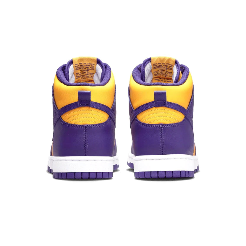 Double Boxed  199.99 Nike Dunk High Lakers Double Boxed