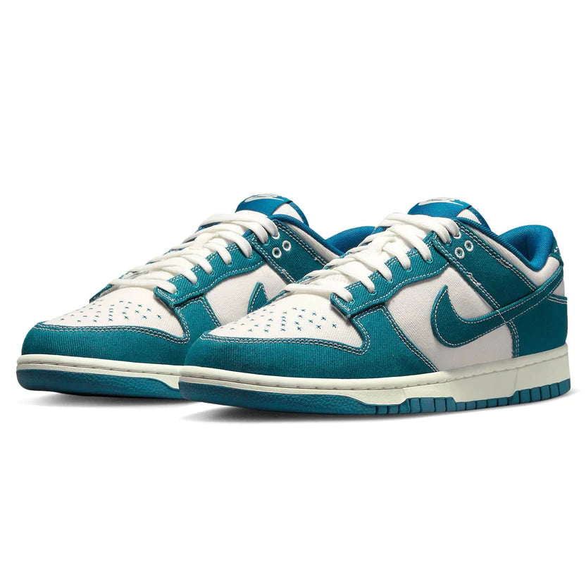 Double Boxed  199.99 Nike Dunk Low Sashiko Industrial Blue Double Boxed