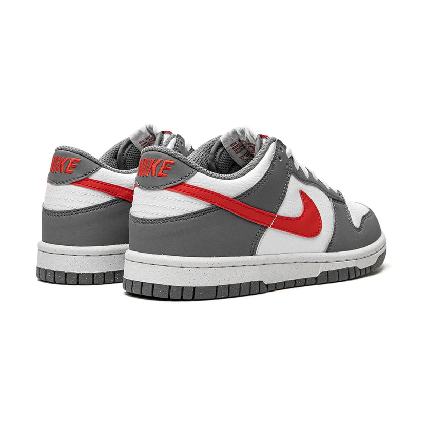 Double Boxed  149.99 Nike Dunk Low Smoke Grey Light Crimson GS Double Boxed