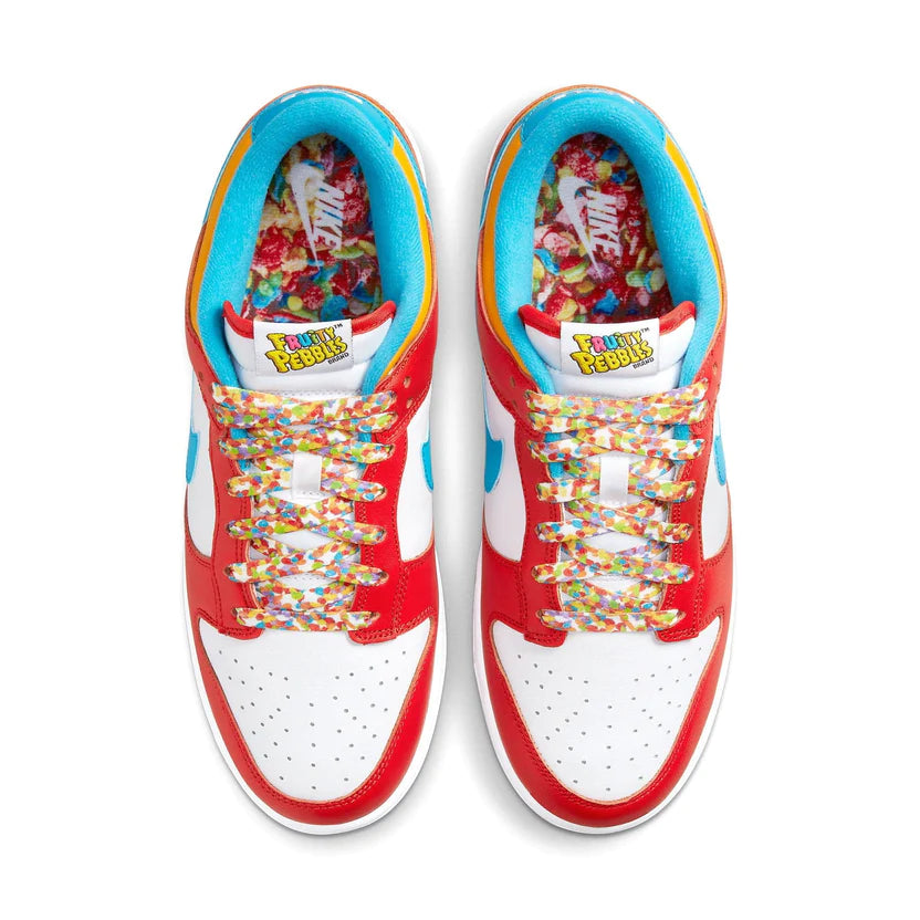 Double Boxed  199.99 Nike Dunk Low Lebron James Fruity Pebbles Double Boxed