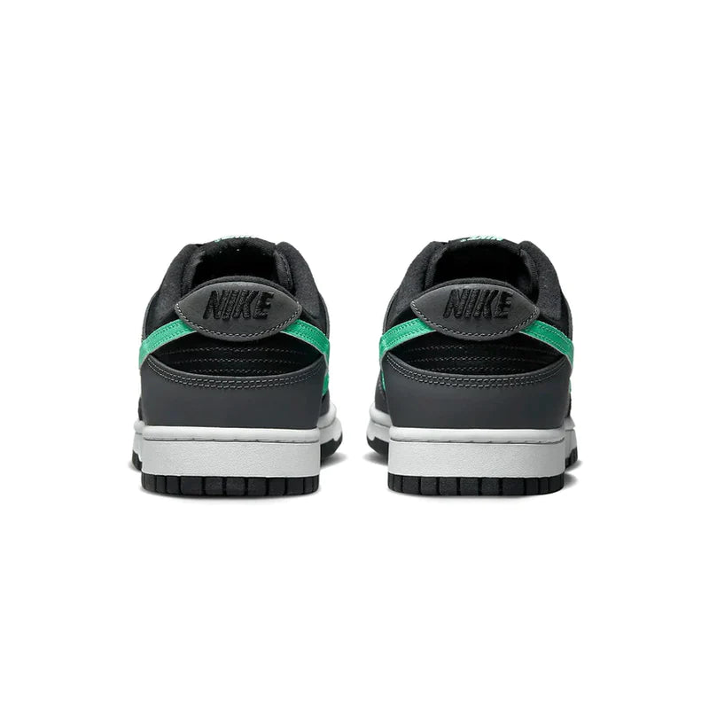Double Boxed  199.99 Nike Dunk Low Black Green Glow Double Boxed