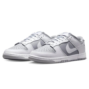 Double Boxed  229.99 Nike Dunk Low White Neutral Grey Double Boxed